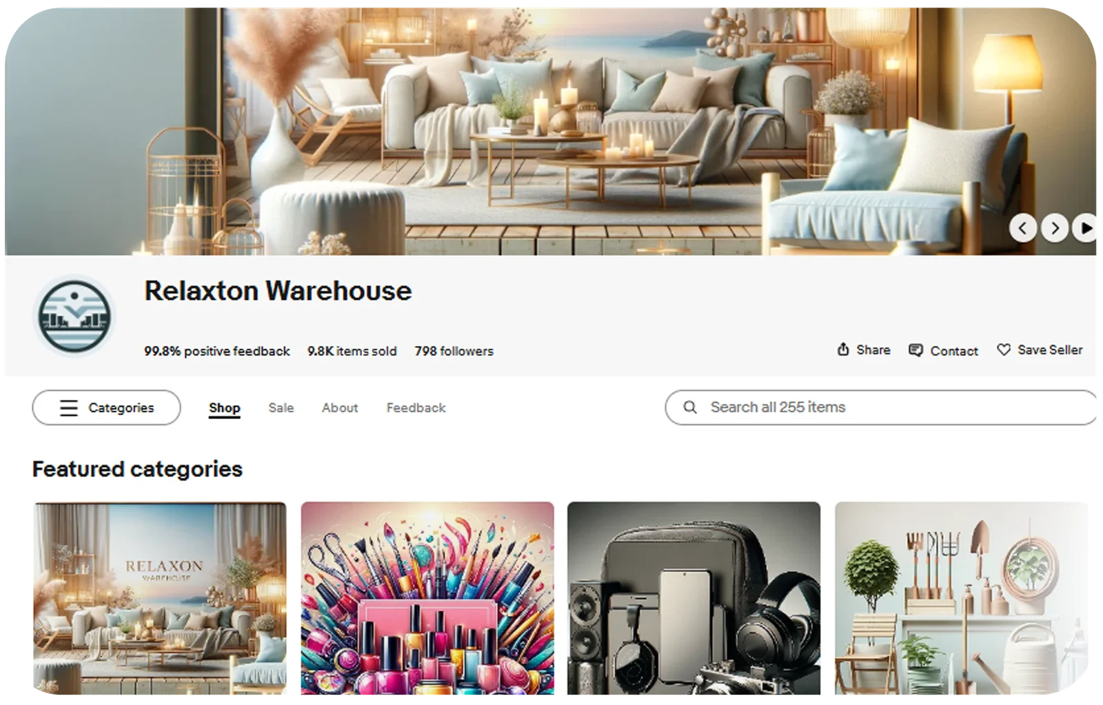 Relaxton Warehouse