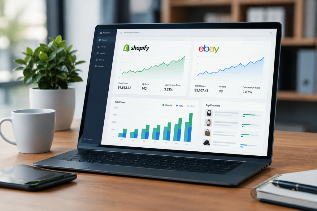 Case Study: Shopify + eBay Dual Store Setup That Hit $8K in Month One
